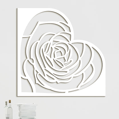 Dekoracia na stenu Rose