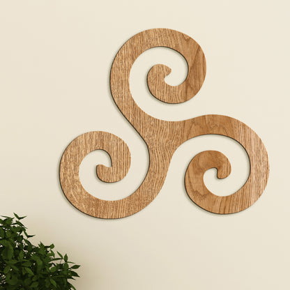 Drevený obraz Symbol rovnováhy